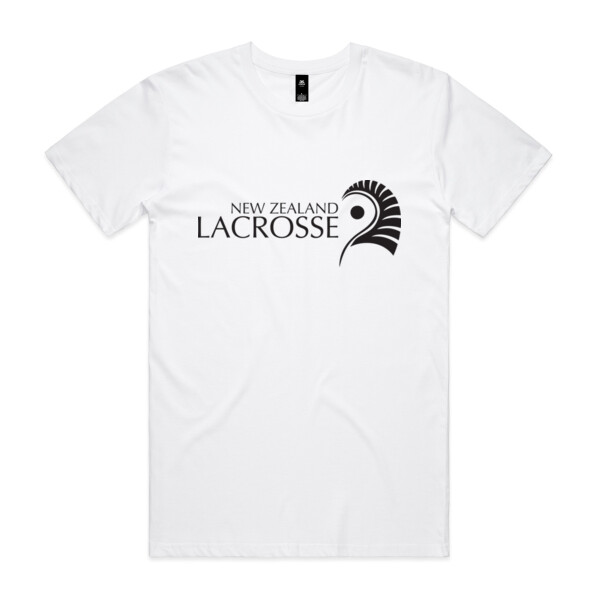 NZ LAX Basic Tee Mens (White) Thumbnail