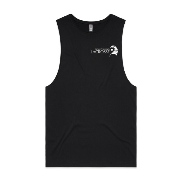 NZ Summer Singlet (Black) Thumbnail