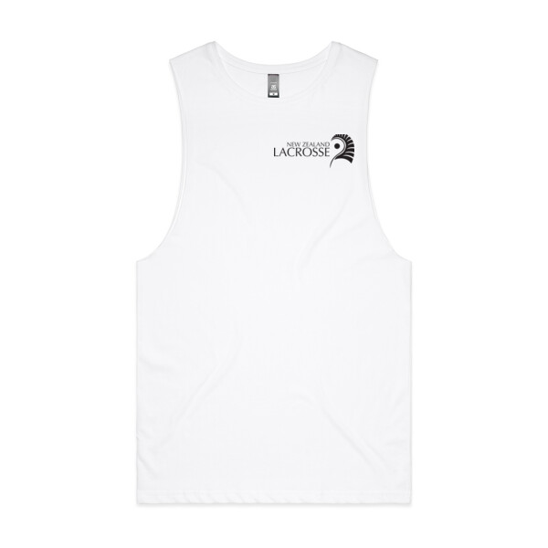 NZ Summer Singlet (White/Grey) Thumbnail